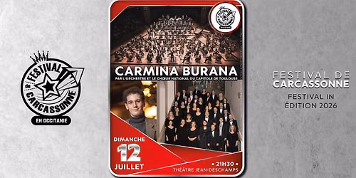 Carmina Burana - Festival de Carcassonne 2026