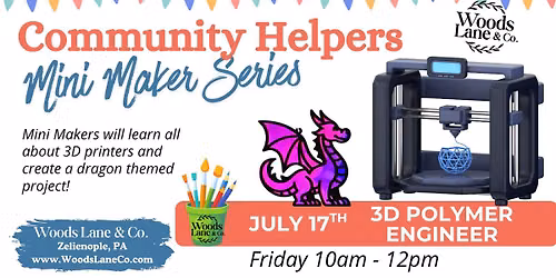Community Helpers Mini Makers Series: Polymer Engineer