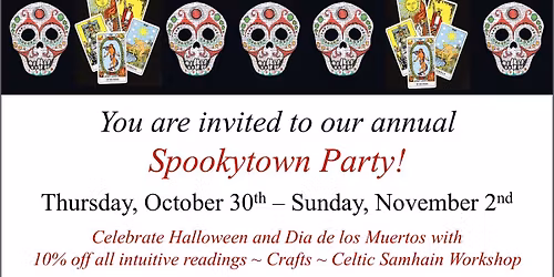 Golden Braid\u2019s Annual Spookytown Party!