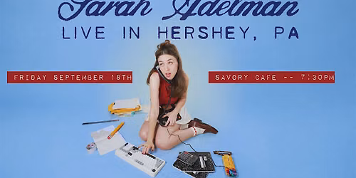 Sarah Adelman - Live Comedy in Hershey, PA