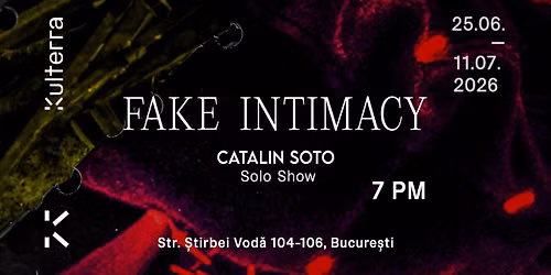 Fake Intimacy || Catalin Soto Solo Show
