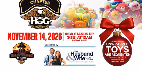 Tucson H.O.G. Chapter 2026 Toy Run