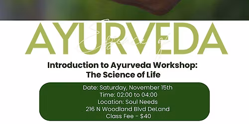 Introduction to Ayurveda Workshop