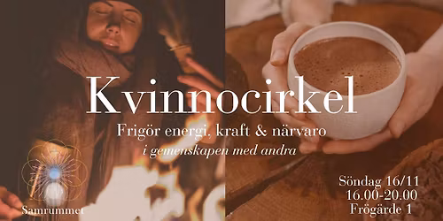 Halvdags kvinnocirkel - frig\u00f6r energi, kraft & n\u00e4rvaro