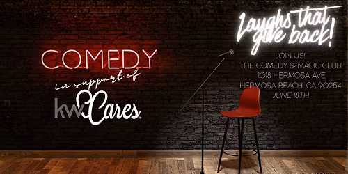 Comedy Magic Club in support of KW Cares