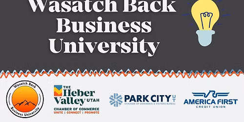 Wasatch Back Business University - October