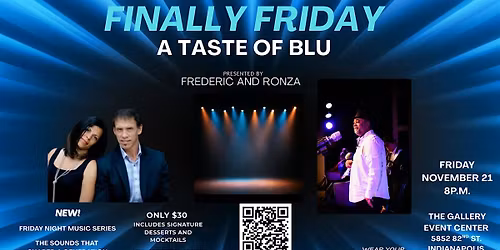 Finally Friday- A Taste of Blu