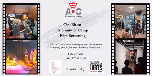 CineBites 3-Minute Film Screening (3rd Sign-up Sheet)