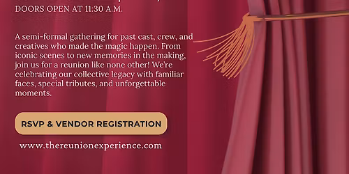 The Reunion Experience - Then. Now. Always.