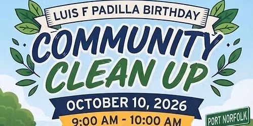 Port Norfolk Community Clean Up