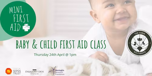 2 Hour Baby & Child First Aid Class