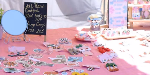 Childrens business fair at Clovis Fest