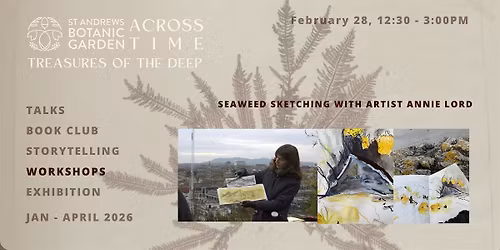 Seaweed Sketching Workshop with Annie Lord