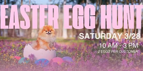 Easter Egg Hunt (10AM\u20133PM)