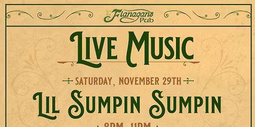 Live Music by Lil Sumpin Sumpin
