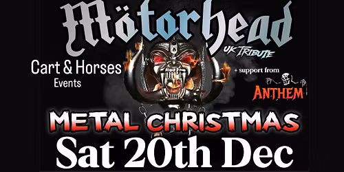 Mot\u00f6rhead UK + Anthem.  Metal Xmas !