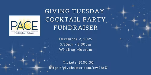 PACE Giving Tuesday Cocktail Party