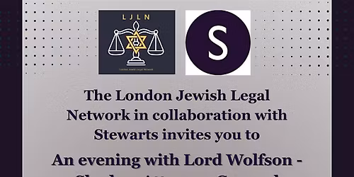 An Evening with Lord Wolfson - Shadow Attorney General