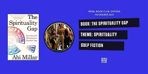 Rebel Book Club Oxford x SPIRITUALITY