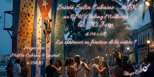 Soir\u00e9e salsa Cubaine + BK