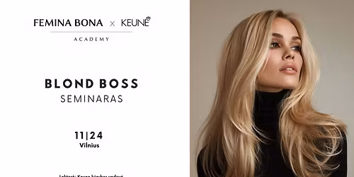 BLOND BOSS interaktyvaus \u0161viesinimo seminaras | Vilnius