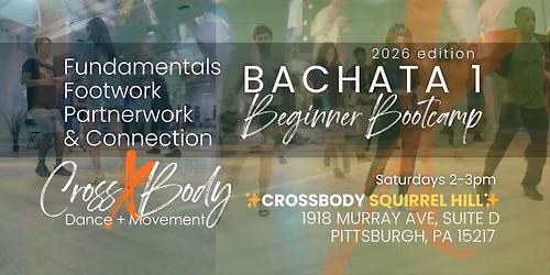 Bachata 1 Intro\/Beginner Bootcamp with Santiago