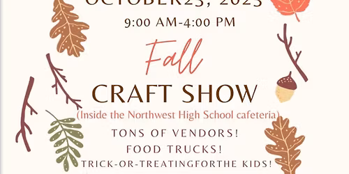 NHS Baseball Fall Craft Show