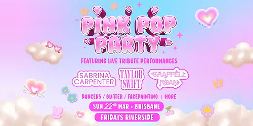 The Pink Pop Party is coming to Brisbane!