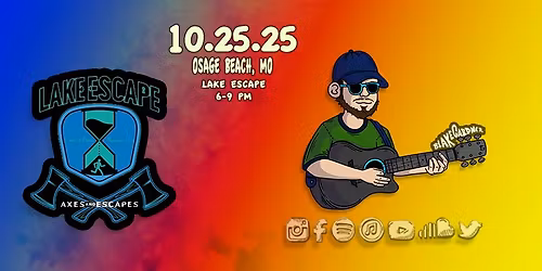 Blake Gardner @ Lake Escape (Osage Beach, MO)