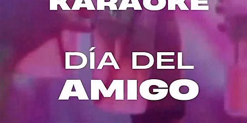 DIA DEL AMIGO CENA SHOW 2026