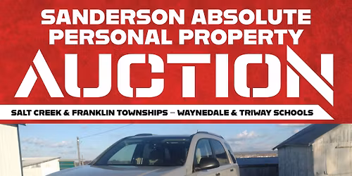 Sanderson Personal Property Auction