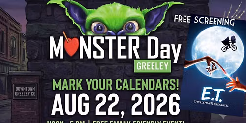 FREE E.T. Screening - Monster Day