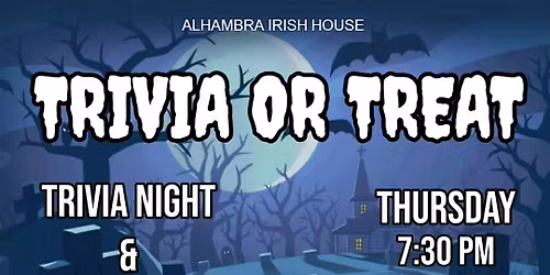 Halloween Trivia. Food, drinks, costume contest