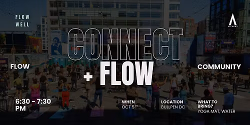 Connect + Flow x FlowWell Yoga and Alchemy DC