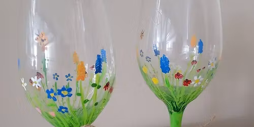 Wine Glass Painting to Benefit Little Wren Rescue
