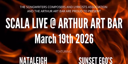 SCALA Live @ Arthur Art Bar - Thursday March 19th, 2026