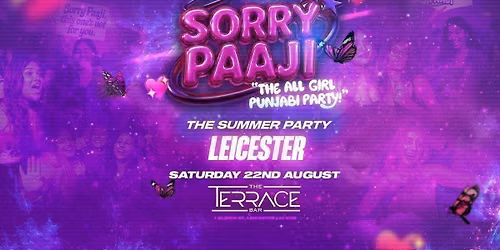  Sorry Paaji - Summer Party - Terrace Bar