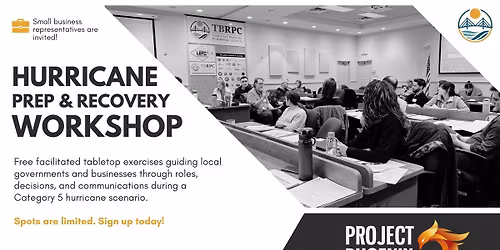 Project Phoenix Workshop \u2013 Pinellas County Small Business Hurricane Preparedness
