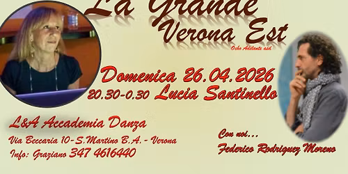 La Grande Verona Est con Lucia Santinello e Federico Rodr\u00edguez Moreno