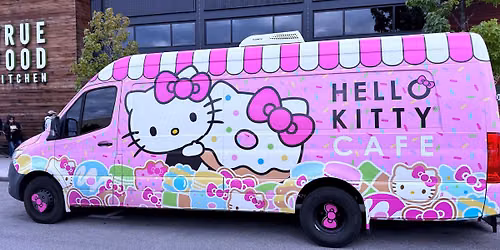 Hello Kitty Cafe Truck East - Columbus Appearance