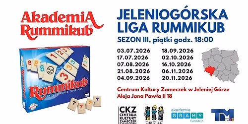 Jeleniogórska Liga Rummikub - sezon III
