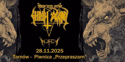 Christ Agony \u2013 HYMNY TOUR 2025