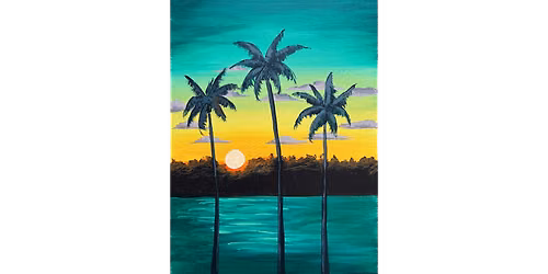 Ocean Sunset - Paint and Sip in San Diego | Classpop!\u2122