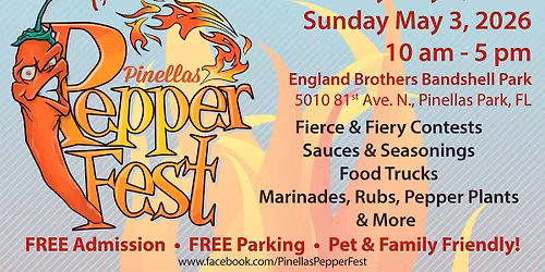 19th Annual Pinellas Pepper Fest ~ Hot & Spicy Show