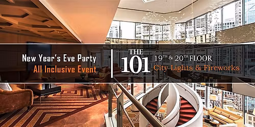 New Year's Eve Party 2026 at The 101 Chicago | City Lights & Fireworks
