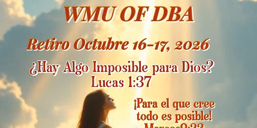 WMU OF DBA RETIRO 2026