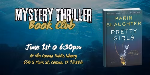 Book Club Discussion:Pretty Girls by Karin Slaughter