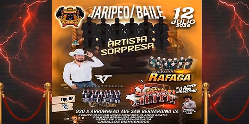 ROBERTO TAPIA, BANDA RAFAGA & MAS