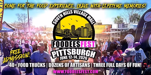FOODEES FEST IS COMING TO PITTSBURGH, PENNSYLVANIA 