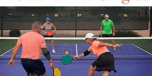 Singles Pickleball Mixer Westbury  Ages 50's 60' 70's +